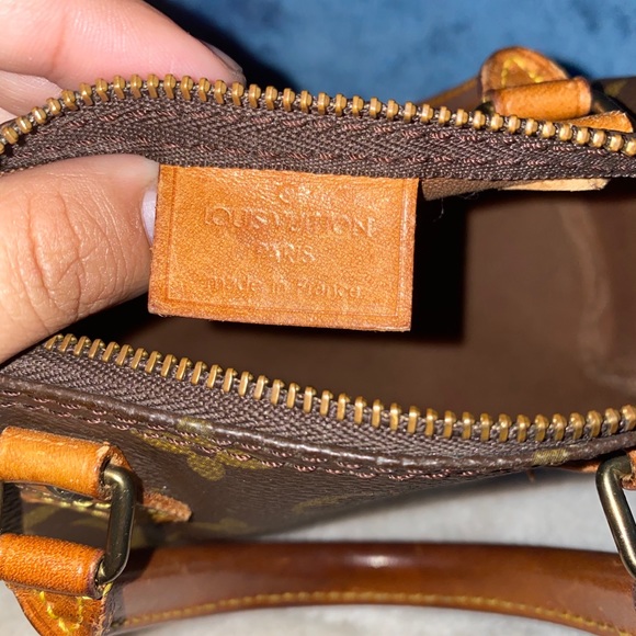 Vintage Louis Vuitton Mini Speedy Handbag - Picture 4 of 7